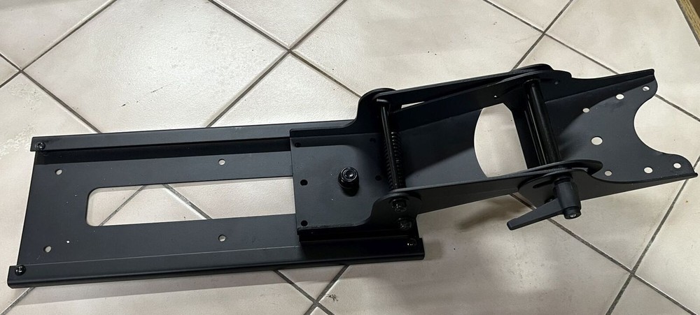 Adjustable Height And Angle Keyboard Tray Under Desk Holder For Office Work