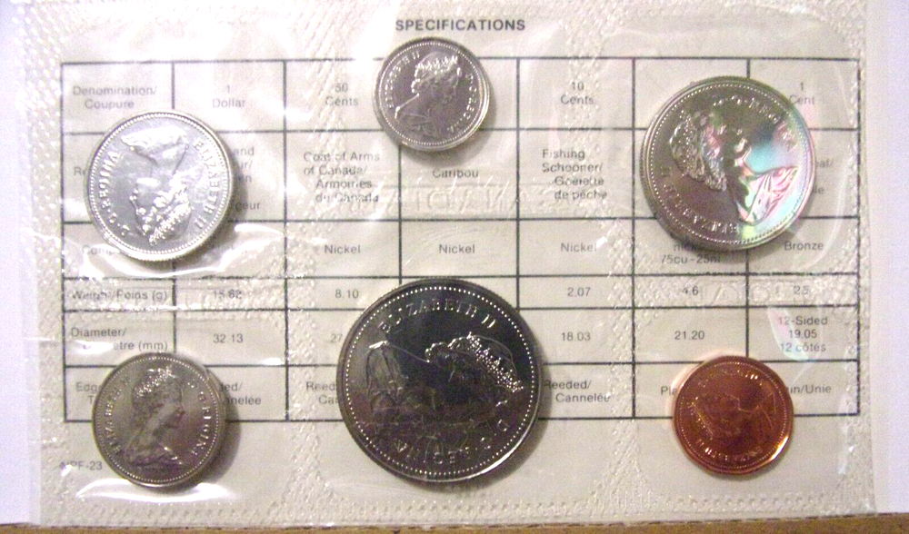 1986 Canada - Uncirculated Proof-Like Set
