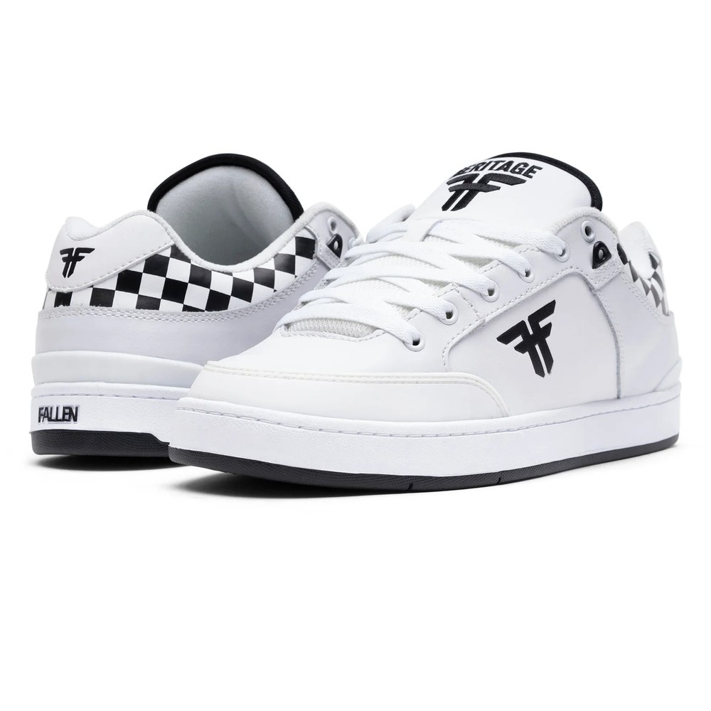 Heritage White / Black / Checkers- Cupsole