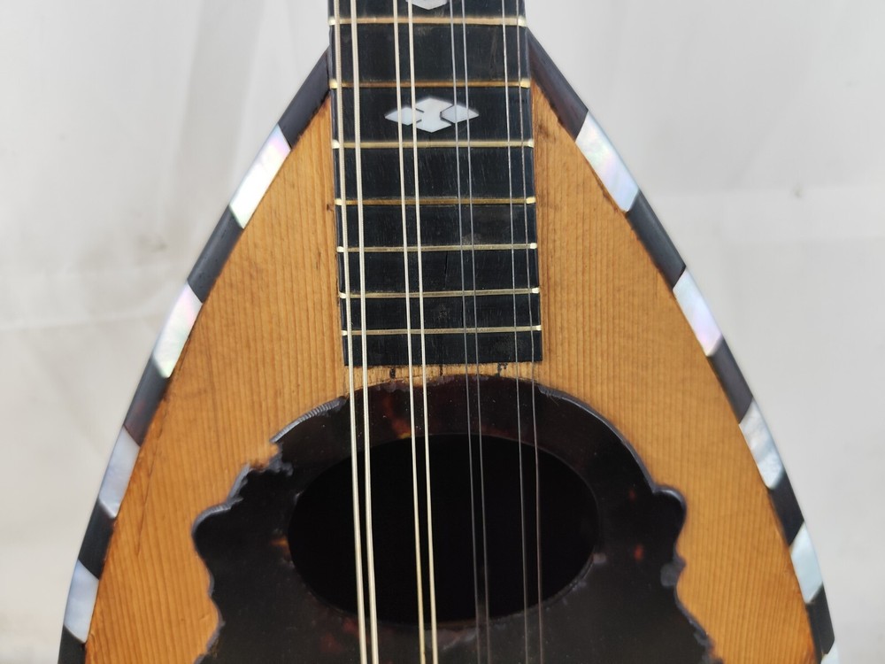 Giuseppe Mendozza 1895 Naples 4/4 Mandolin