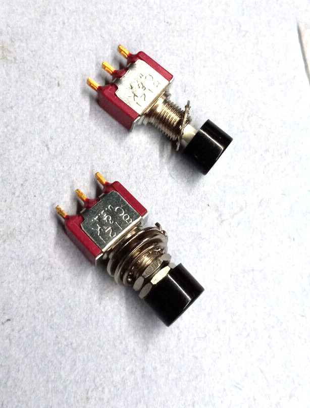 CESSNA P/N C&K 8121 PUSHBUTTON SWITCH (2/Pack)