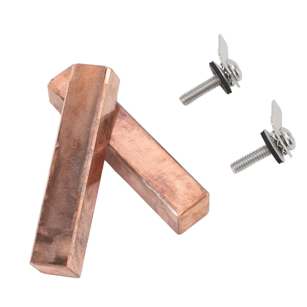 2 Sets Efficient Swimming Pool Copper Electrodes Replacement For