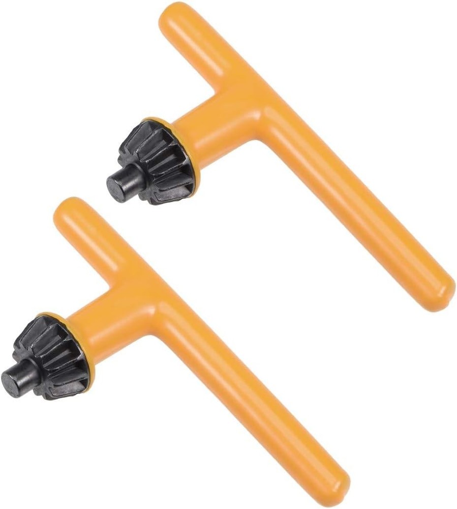 Versatile 2-Pack Drill Chuck Key - Secure 6mm Pilot for All Drilling Needs