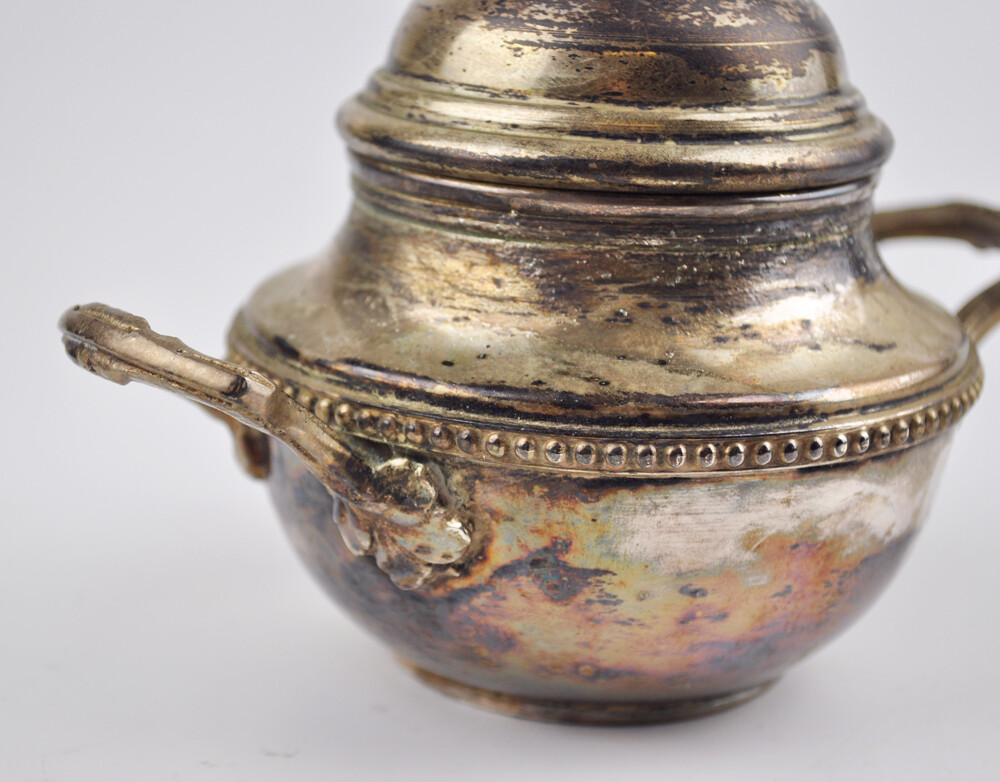 Wmf Beehive Milk Jug Silver / Silver & Covered Dish (Unstamped)