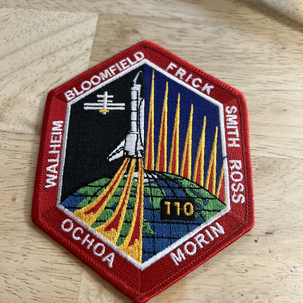 STS-110 SPACE SHUTTLE MISSION CREW PATCH