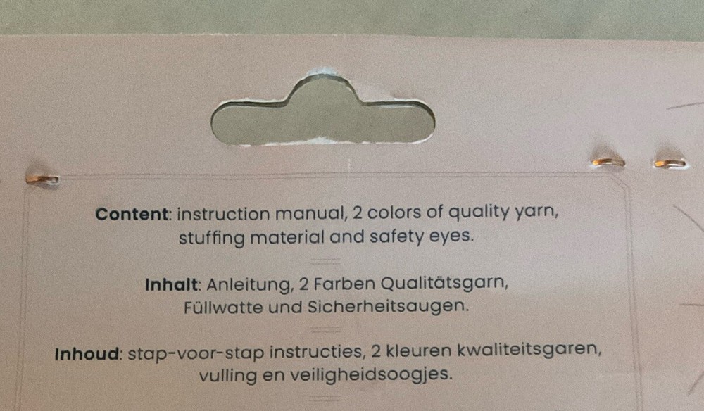 Handicraft Zebra Crochet Kit