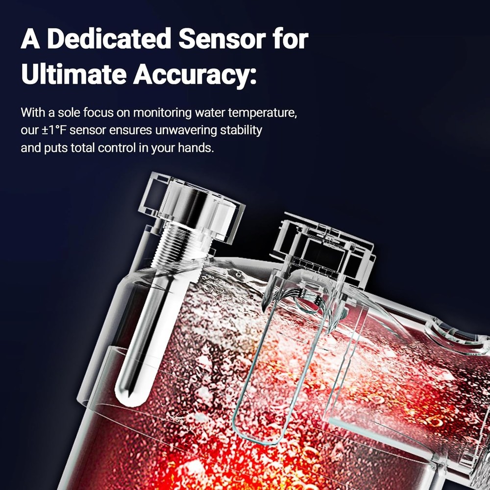 WiFi-Enabled & Easy to Install & Control – Simple installation and user-friendly