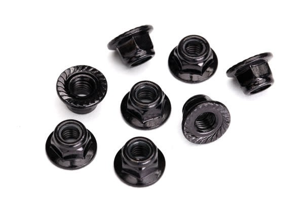 TRA8447 NUTS FLANGED LOCKING STEEL 5MM