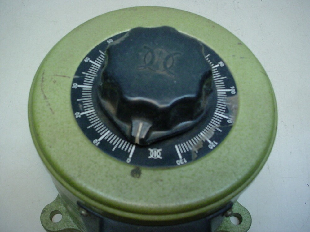 Variable transformer 0-130volt 10 amps with meter