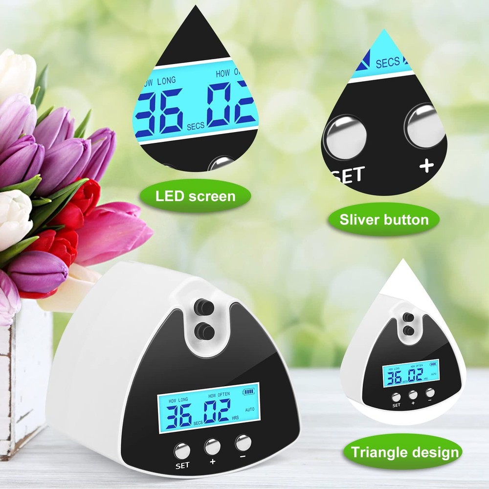 Automatic Plant Waterer Indoor | Programmable Drip Irrigation Kit with USB Po...