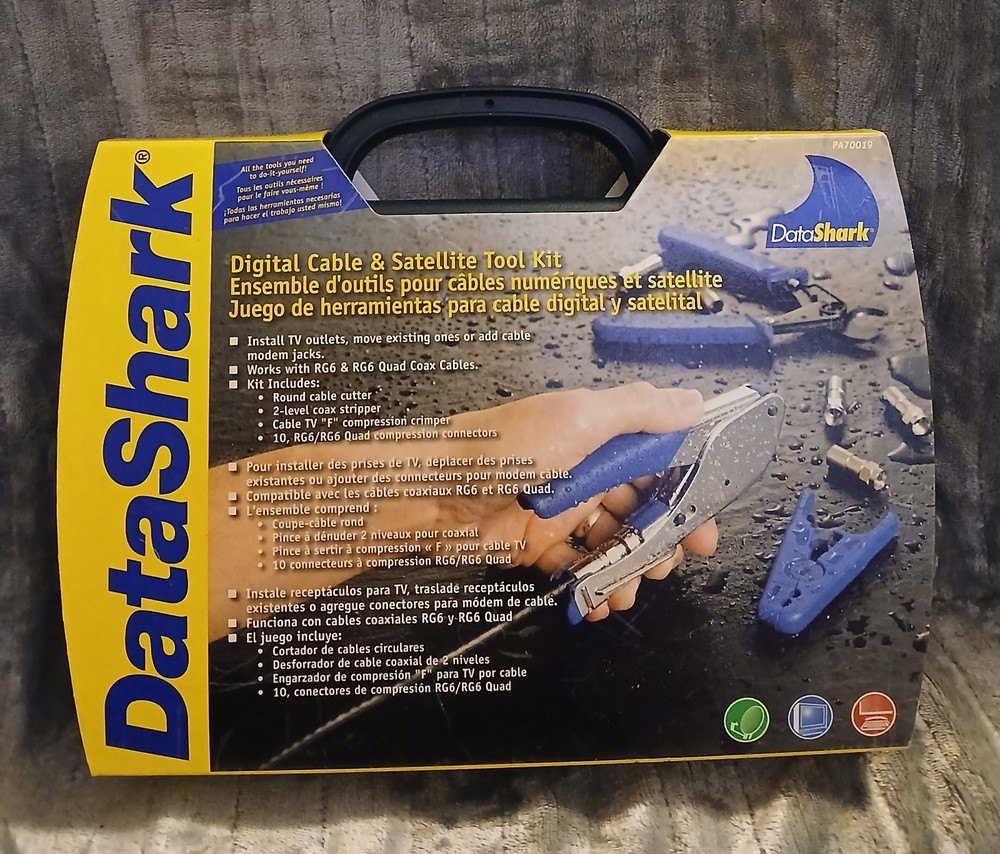 DataShark: Digital Cable and Satellite Tool Kit 70019 New