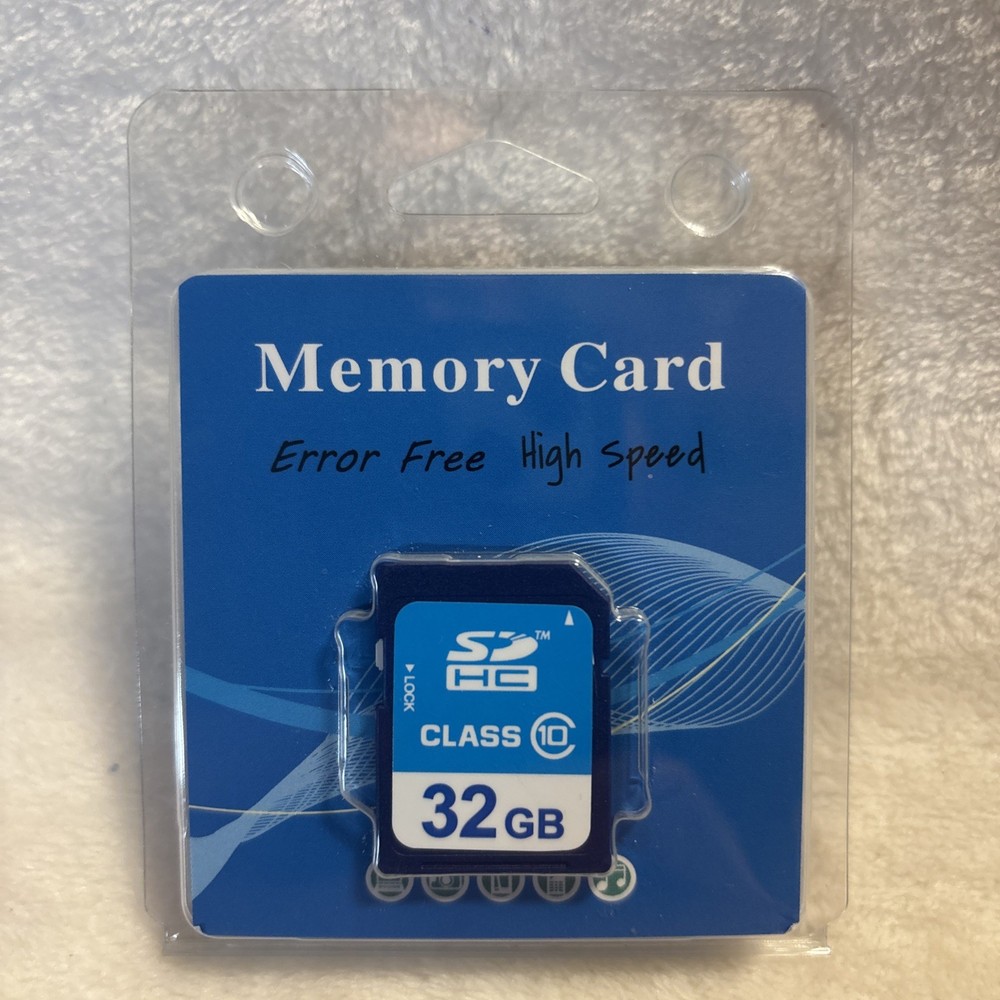 Memory Card SDHC- Class 10 - 32GB- Error Free