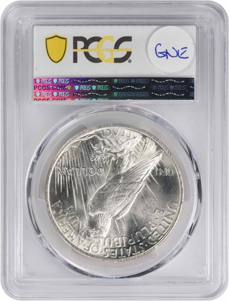 1922 Peace Silver Dollar MS65 PCGS