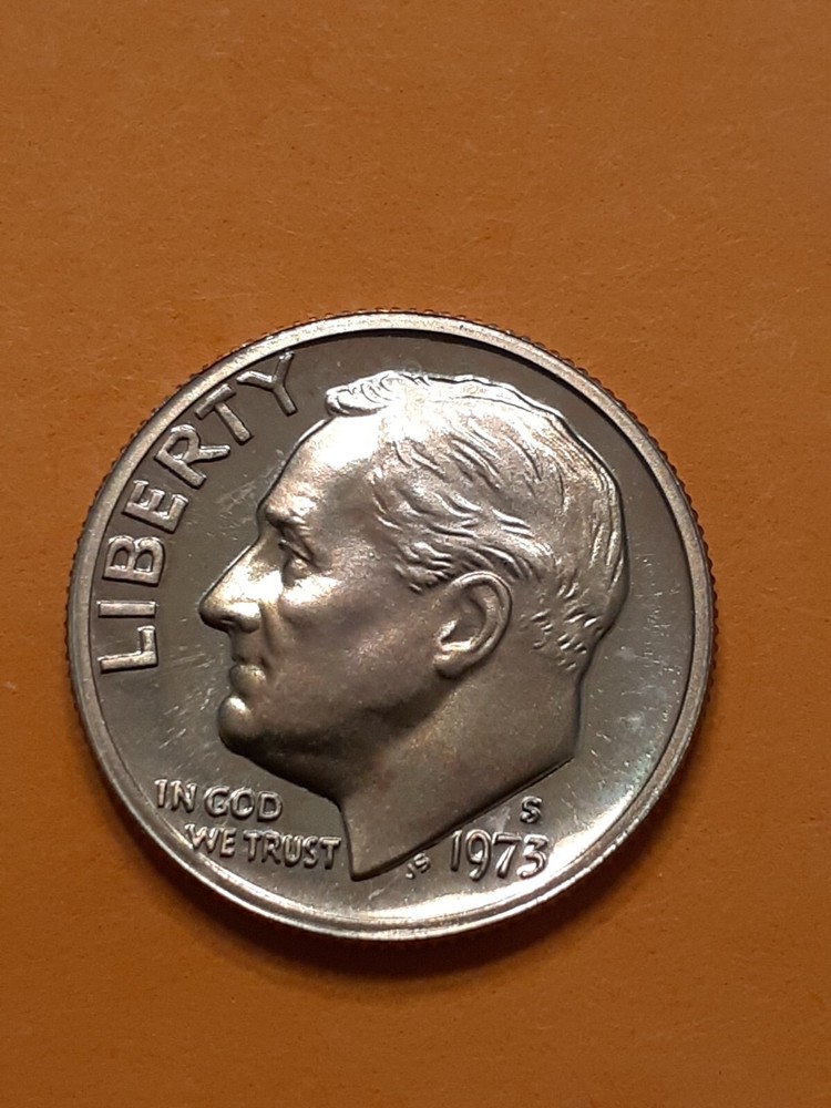 1973 S   ROOSEVELT DIME PROOF