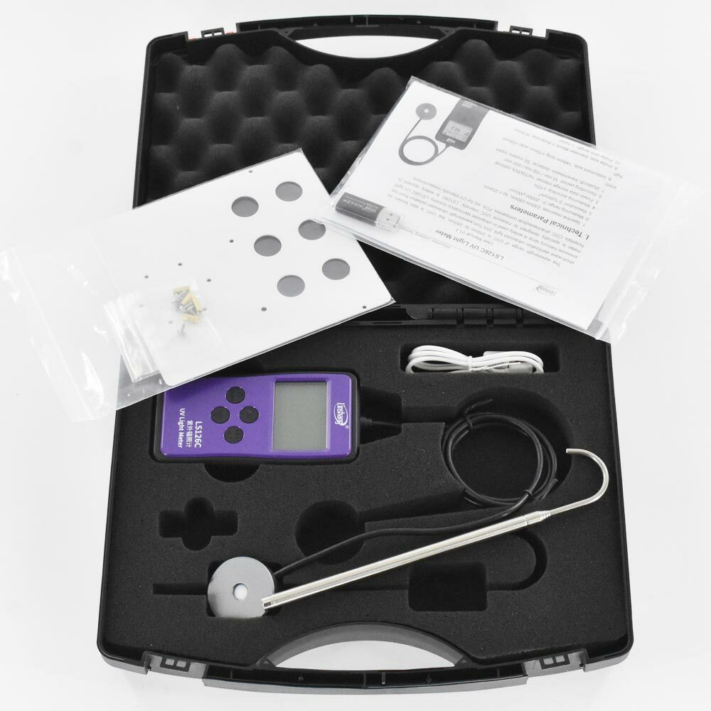 UVC light meter bactericidal germicidal sterilization disinfection lamp LS126C