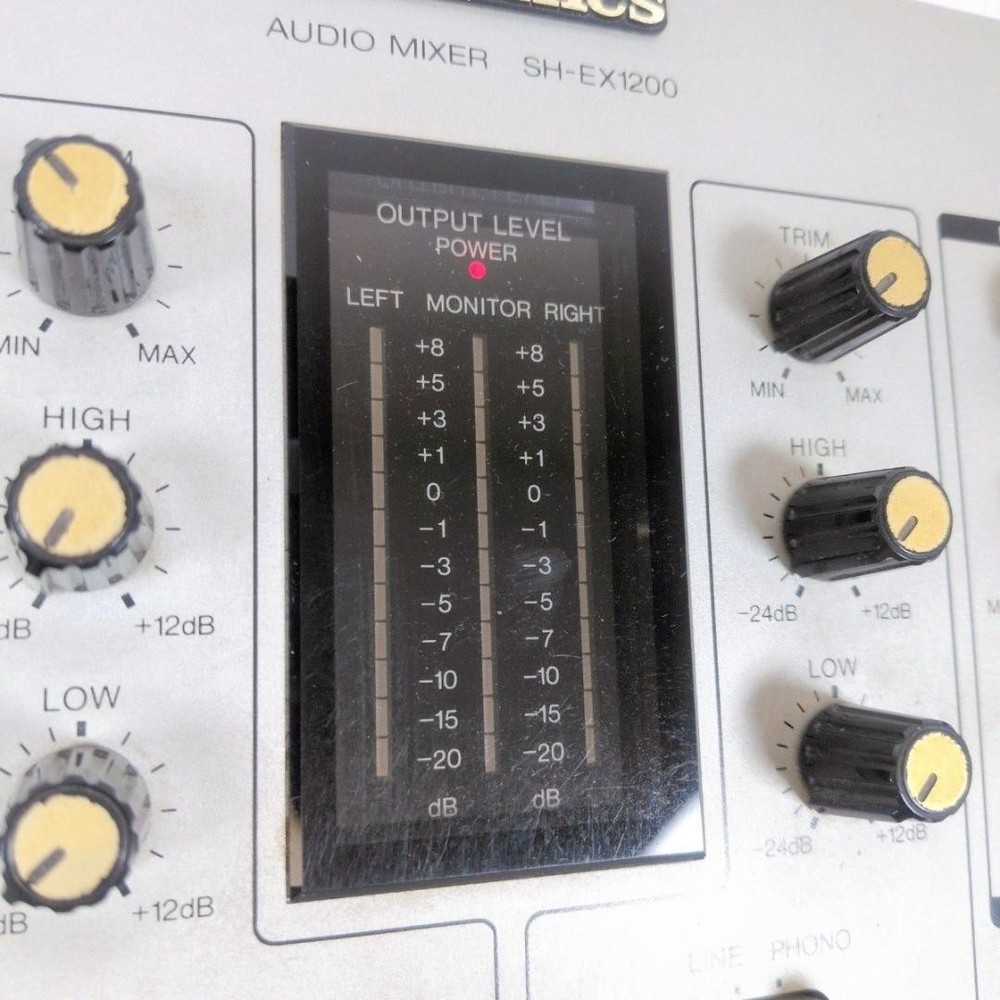 Technics SH-EX1200 Silver DJ Mixer