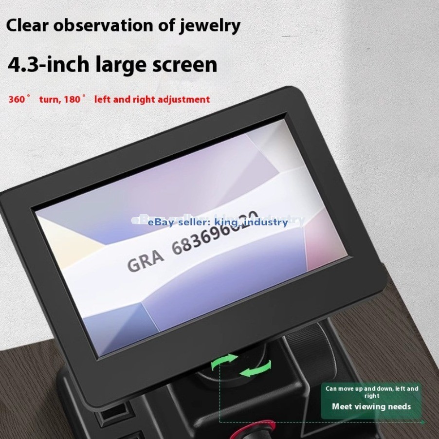 For Diamond Ring Diamond Girdle Code Magnifier & Microscope Identification Tool