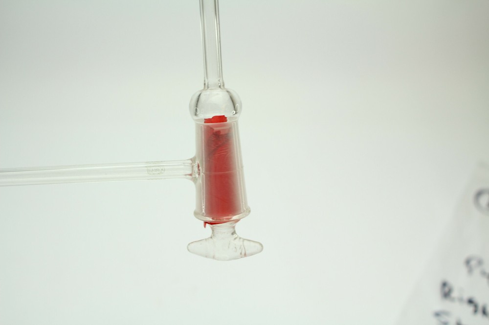 Pyrex 3MM Right Angle Glass Stopcock New