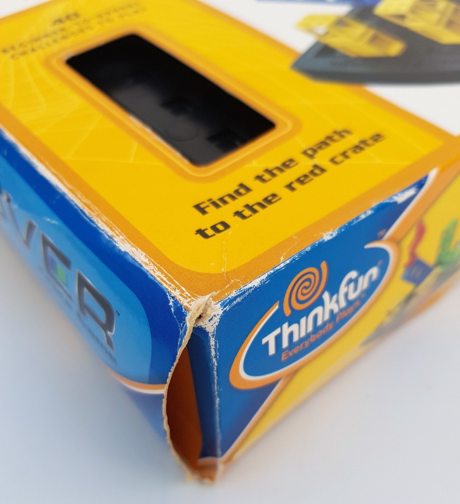 ThinkFun Tipover Tip Over Crate Logic Puzzle Game Strategy Challenge Stem 8+