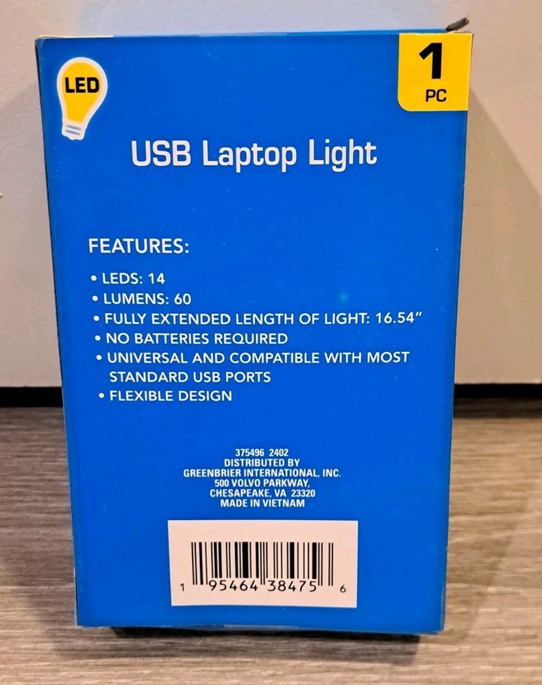 USB Laptop Light