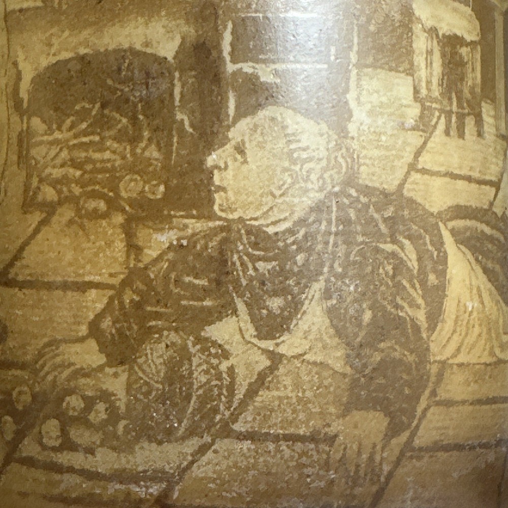 Brown antique glass Pitcher