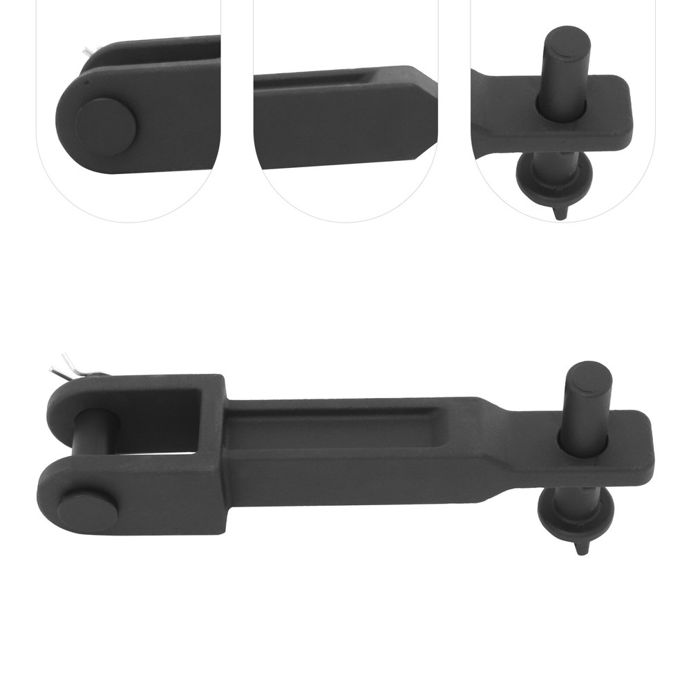 Single Tow Hook Cast Iron w/ Pull Pin Single Tow Hook For Peterbilt / Kenworth