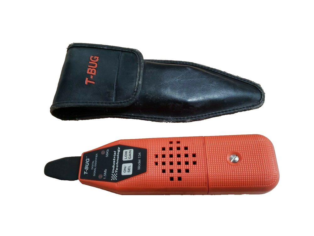 Industrial Technology T-BUG 134 DIGITAL SIGNAL IDENTIFIER PROBE w/CASE