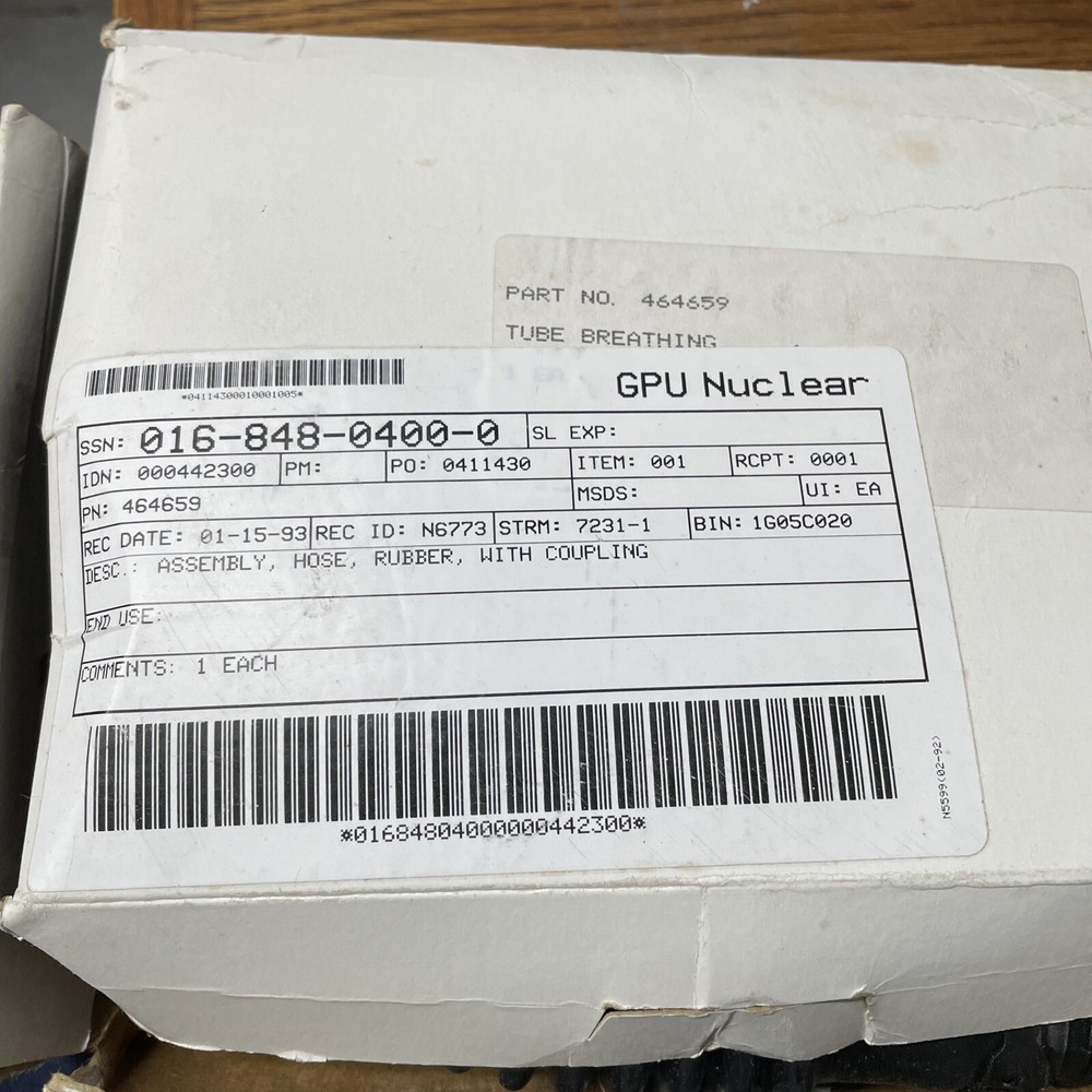 MSA 464659 BREATHING TUBE