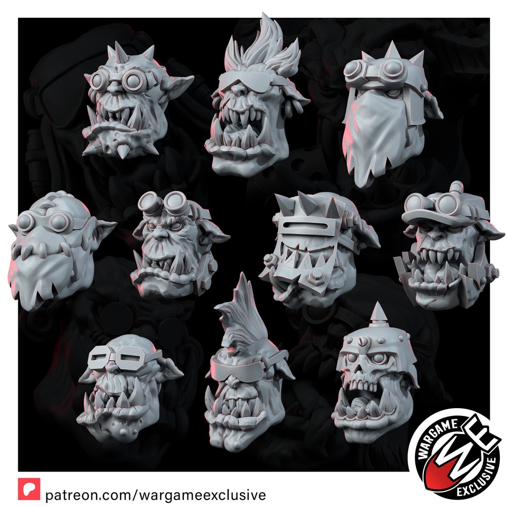 ORK HEADS SET