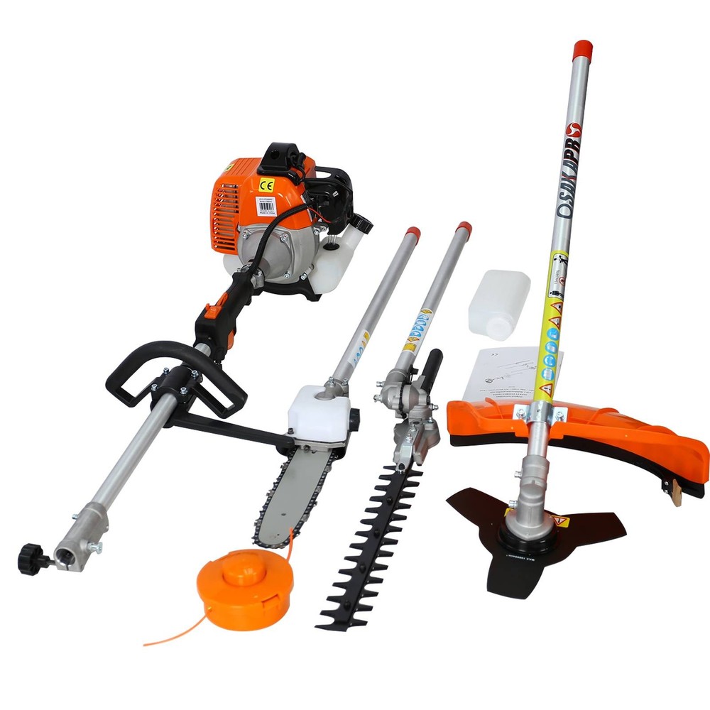 4 In 1 Multi-Functional Trimming Tool Garden Tool System With Gas Pole