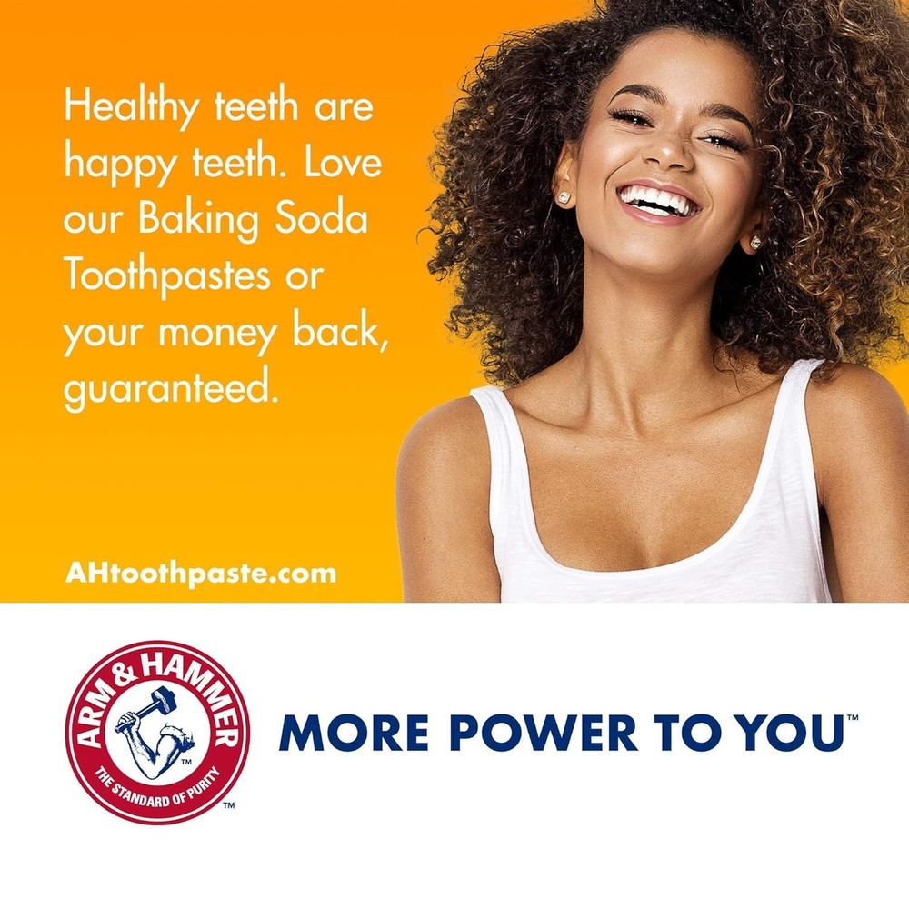 Fresh Mint Advance White Toothpaste – Powerful Whitening & Plaque Control, 6 oz