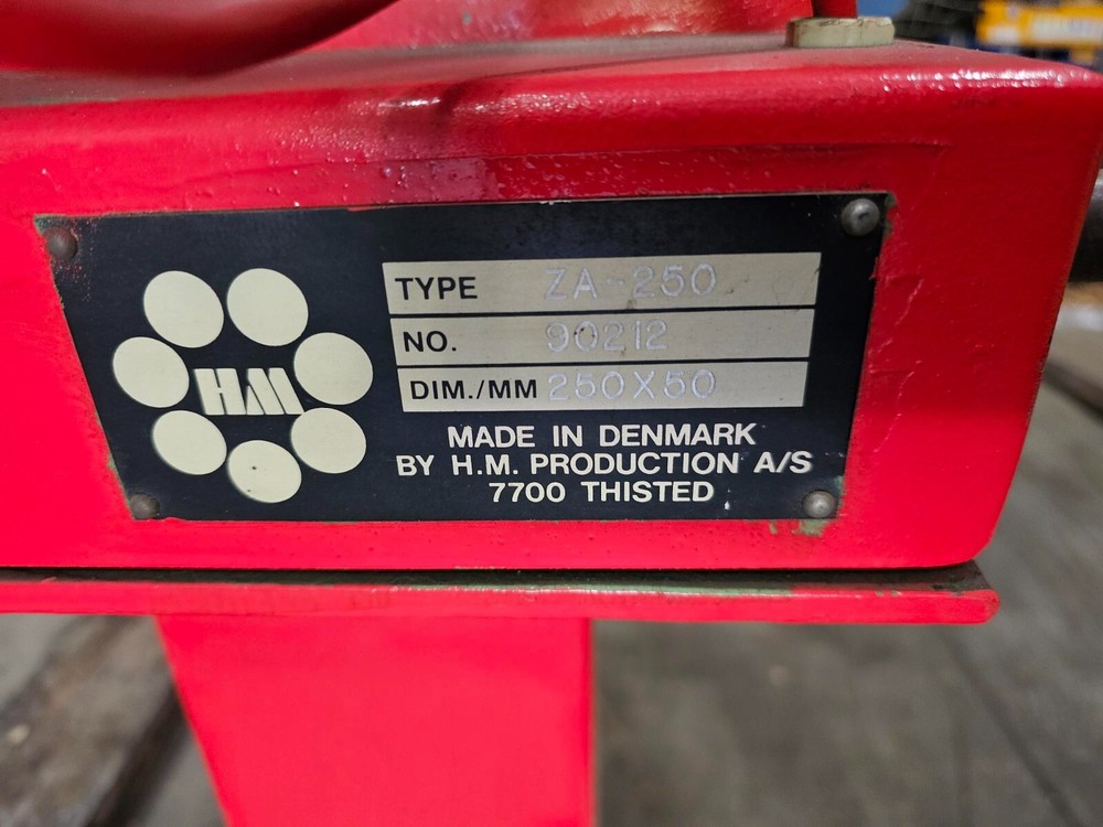 HM Machinery ZA250 Sheet Deburring Machine