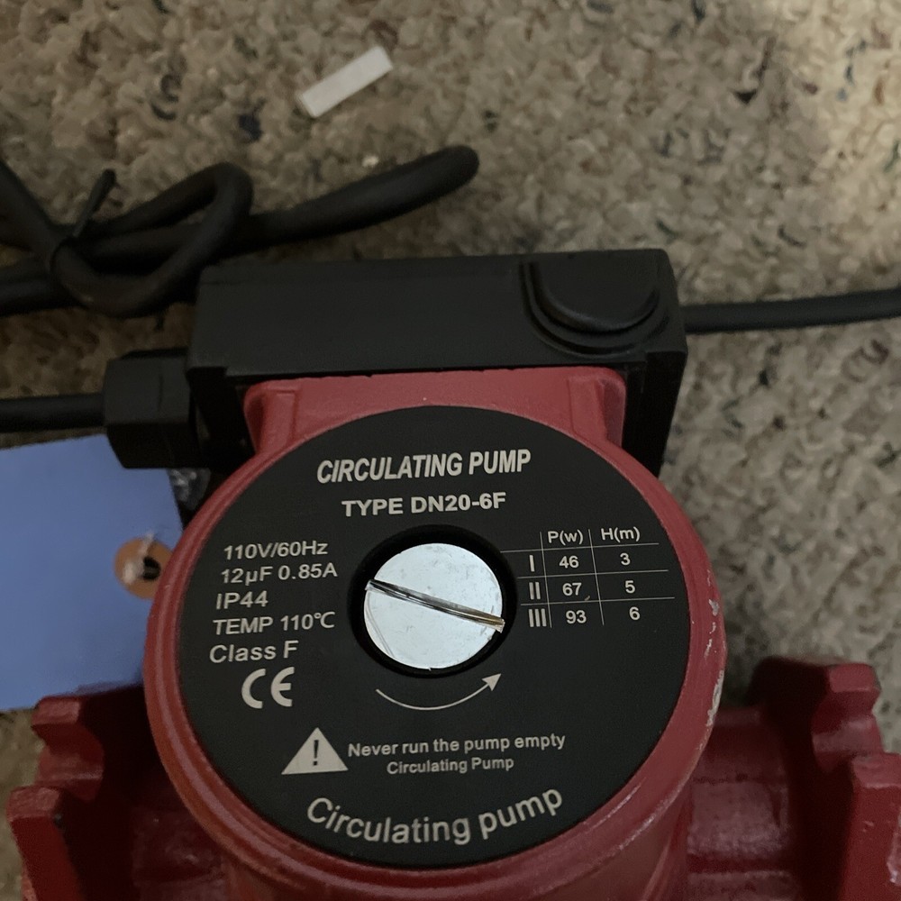 BACOENG circulating pump type DN20-6F