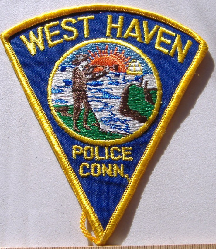 WEST  HAVEN    POLICE  CONNECTICUT   FABRIC PATCH
