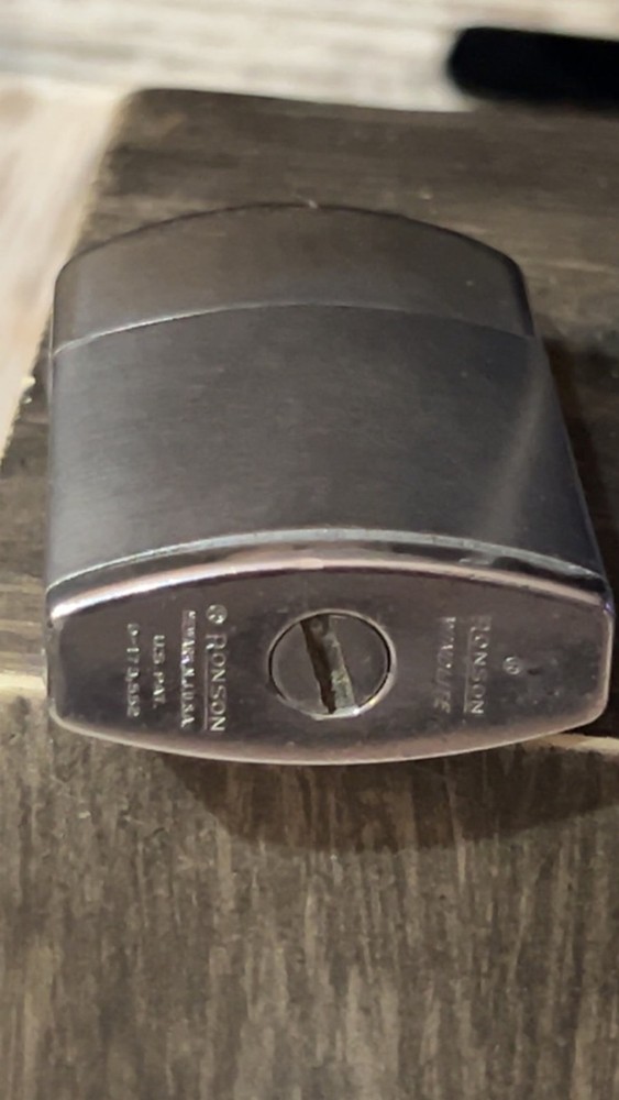 Men's Ronson Windlite Silver Lighter One Size