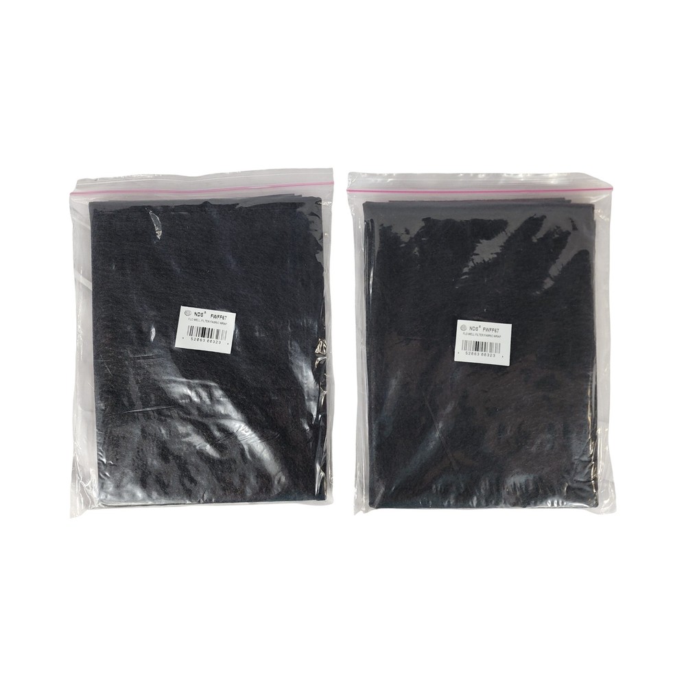 2 Pack NDS FWPF67 7 ft. x 2 ft. Flo Well Filter Fabric Wrap for Drainage Systems