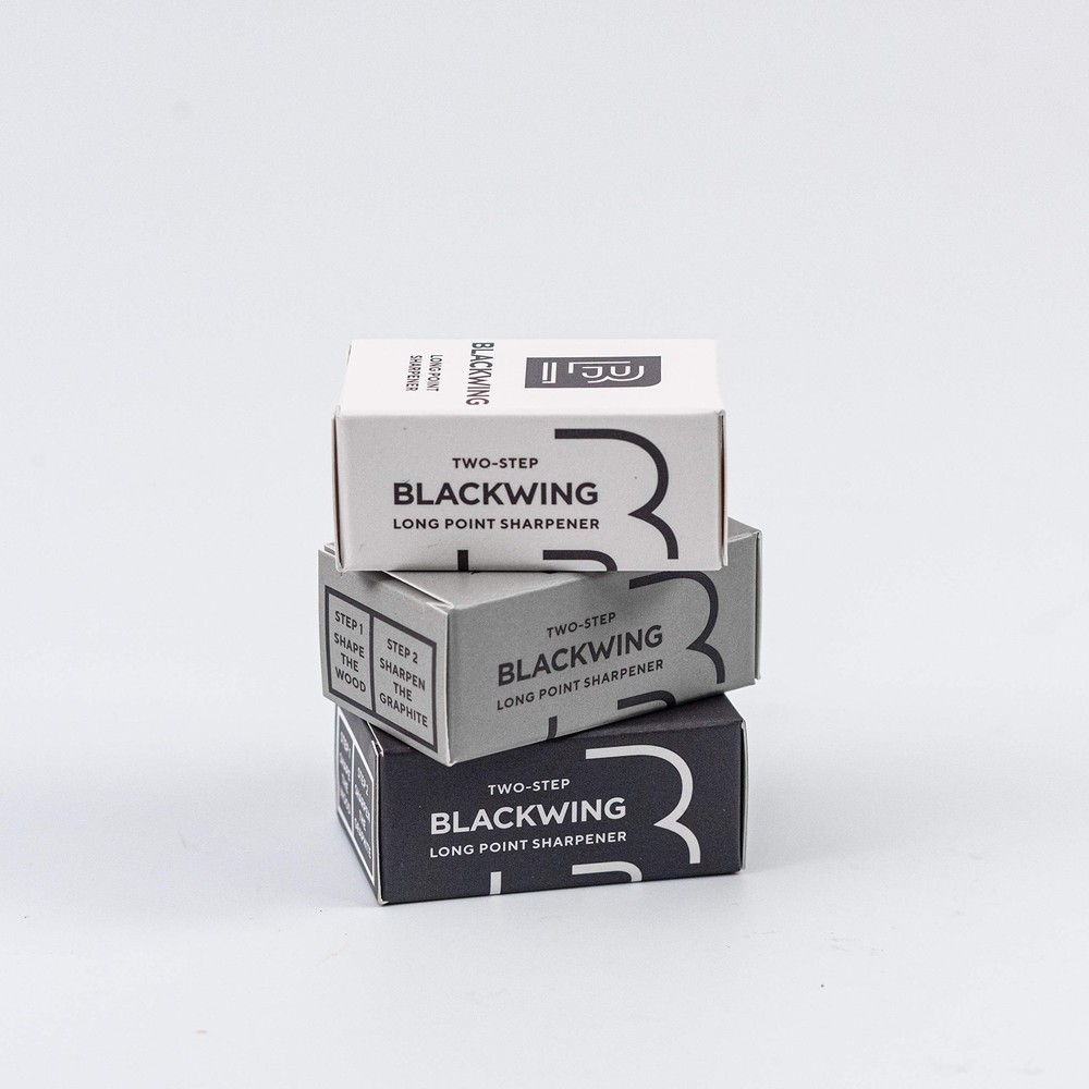 Blackwing Pencil Sharpener, Two-Step Sharpener, Black 104285