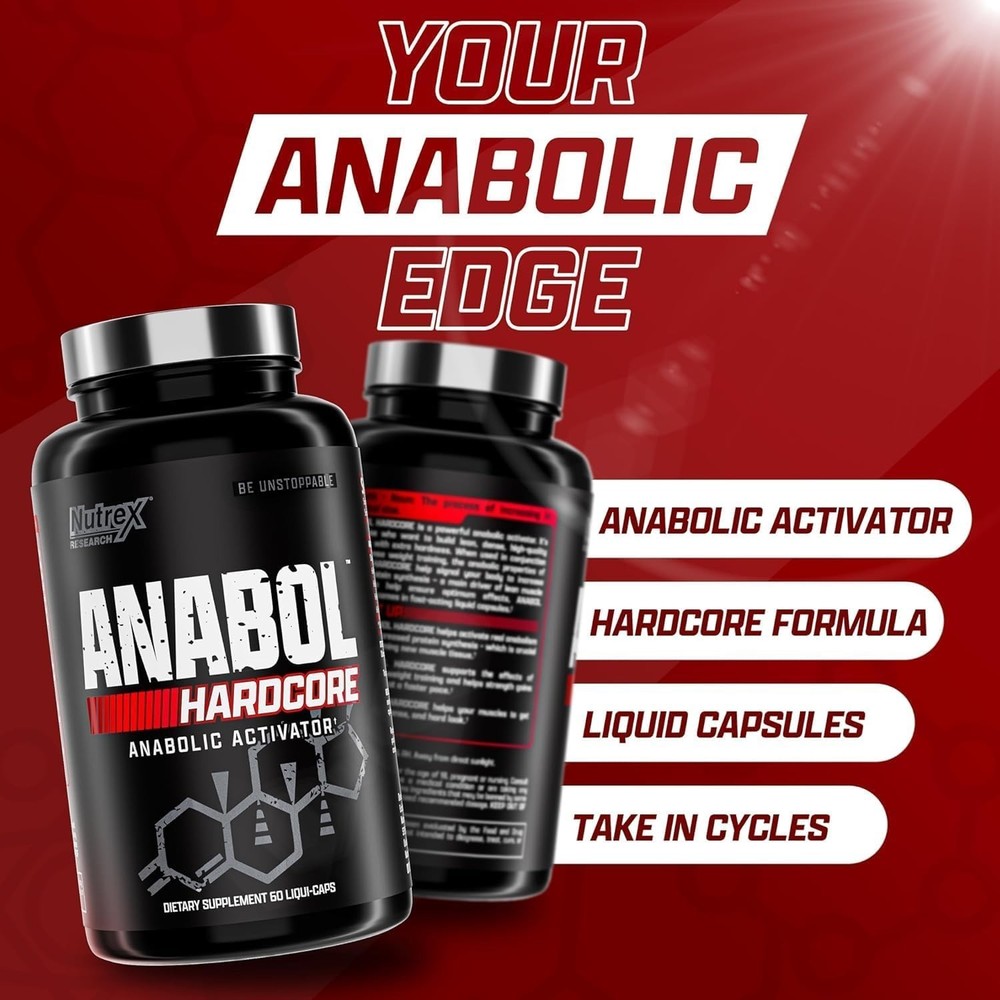 Nutrex - Anabol Hardcore 60 Capsules