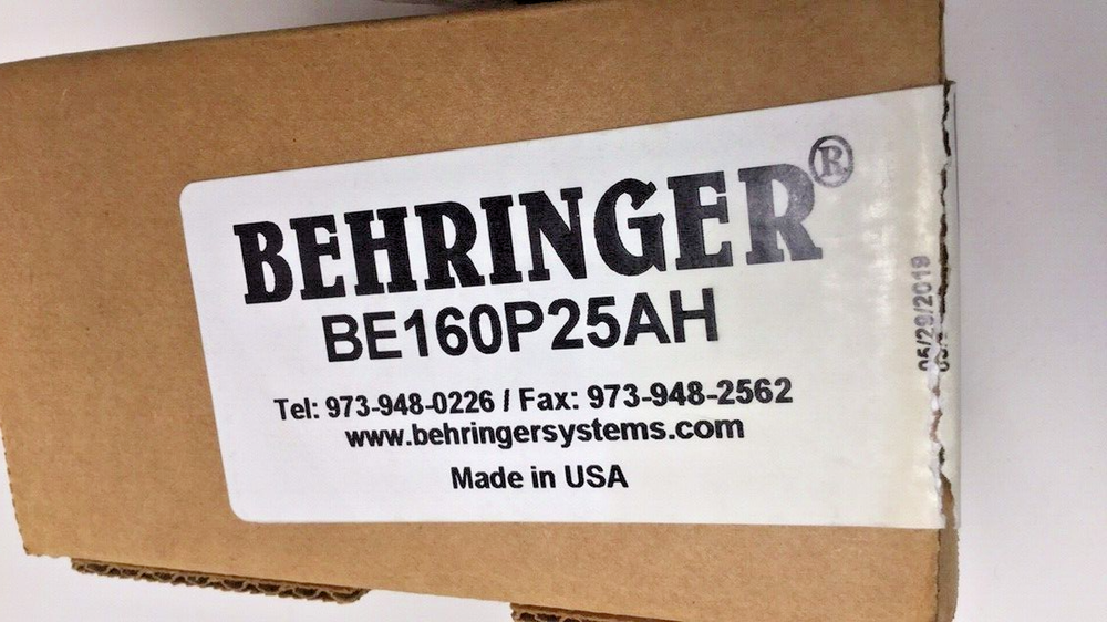 Behringer BE160P25AH Filter Element Cartridge