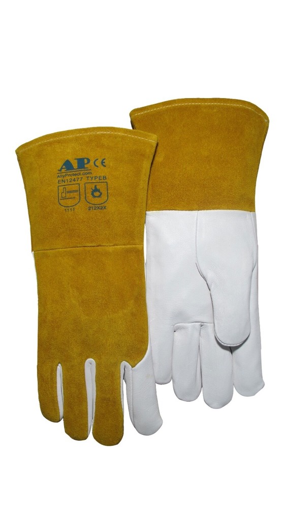 Goatskin & Split cowhide TIG welding gloves