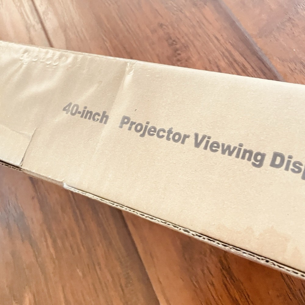 Pyle 40" Projector Viewing Display Screen-Pull-Out Style (32'' x 24'')