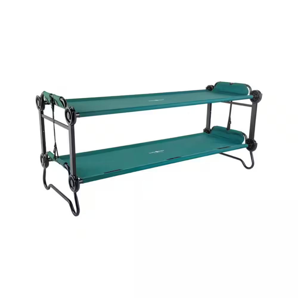 Large Portable Bunkable Green Cot System
