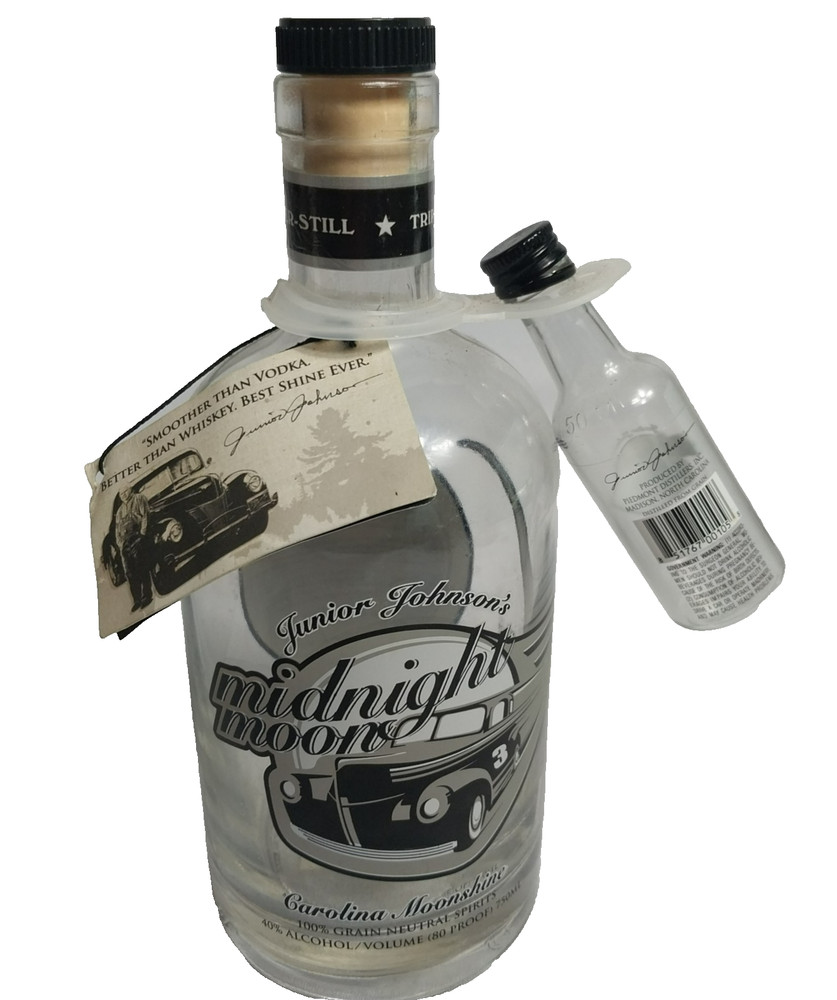 Junior Johnson Midnight Moonshine Bottle
