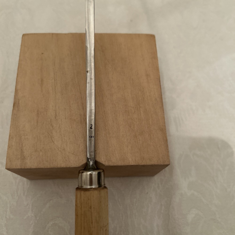 Two Cherries #1s / 6mm Intermediate Carving Gouge Sharp Excellent Condition