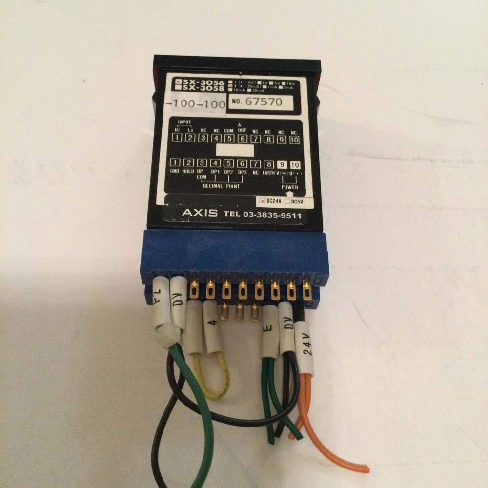 Axis SX-3056 Digital Scaling Meter, 67570 Used