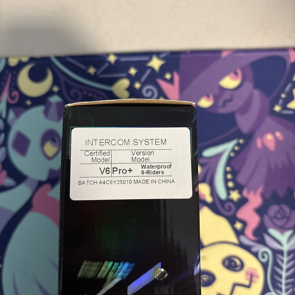 EJEAS V6 Pro Motorcycle Helmet Bluetooth Intercom 2 pcs (A2)