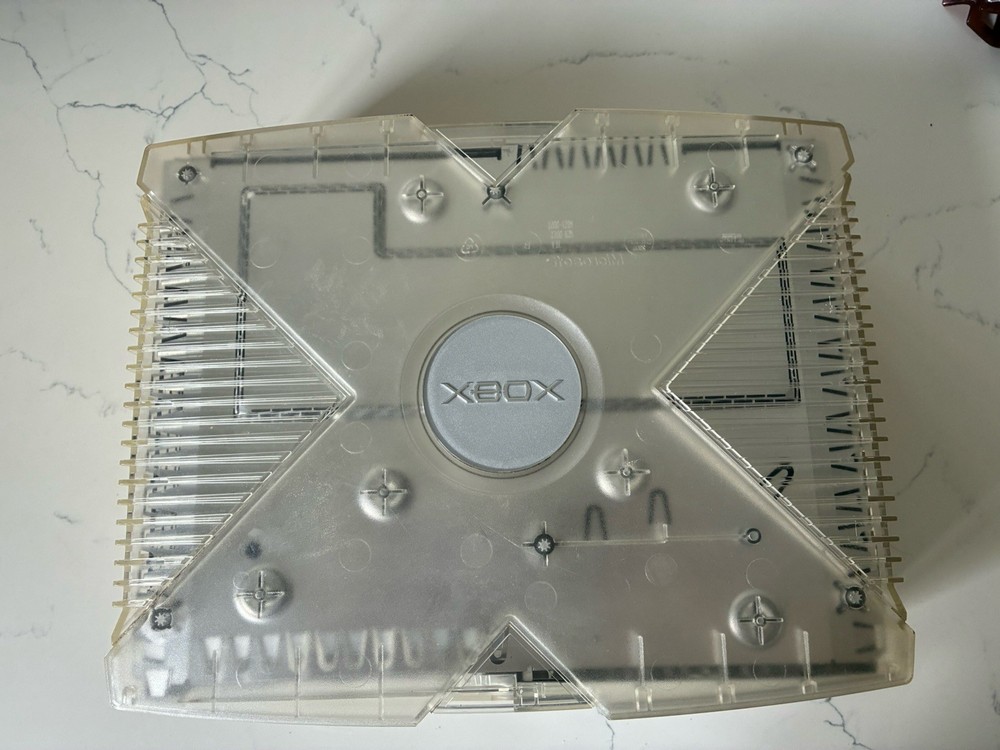 Original Crystal Xbox & DVD bezel Case