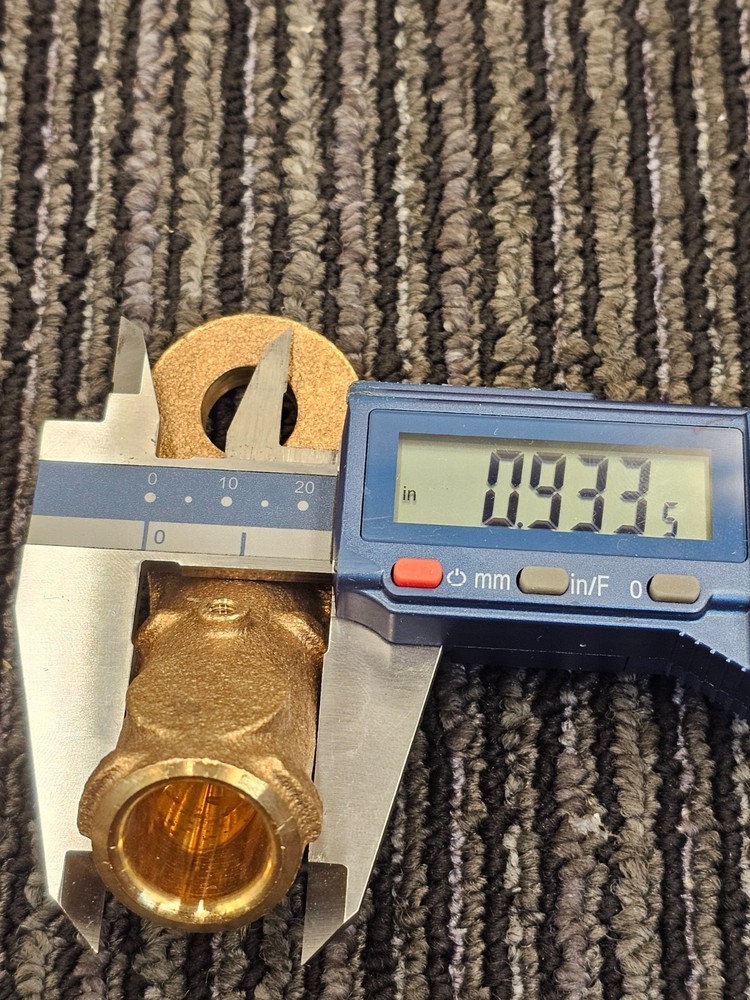 Ball Point Lug, Copper, 45 Degrees