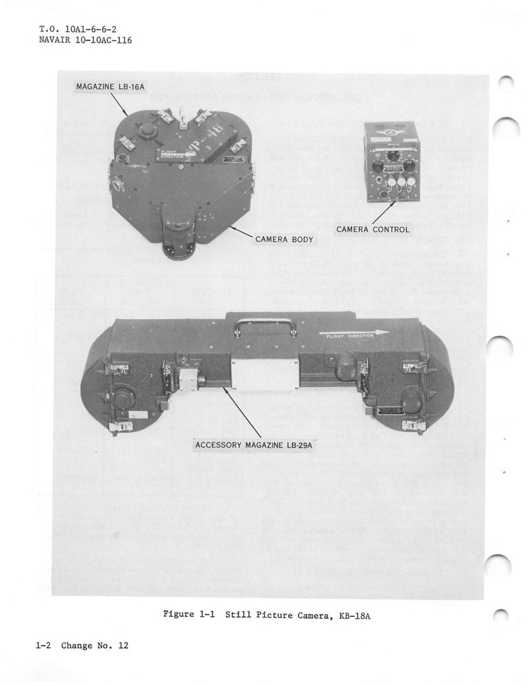 KB-18 Panoramic 70mm Strike Camera Aircraft Mounted 1987 Flight Manual -CD