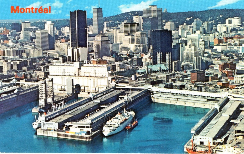MONTREAL HARBOUR, QUEBEC, CANADA - PC6605